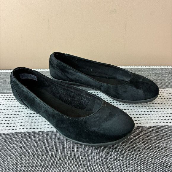 Merrell Select Grip Women’s 7.5 Black Suede Ballet Flats - Picture 3 of 8